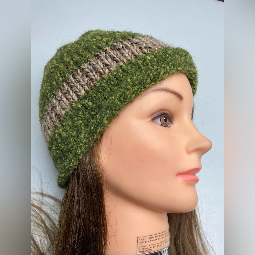 InVogue GRN Baby Alpaca Beanie Winter Sale - Picture 1 of 4